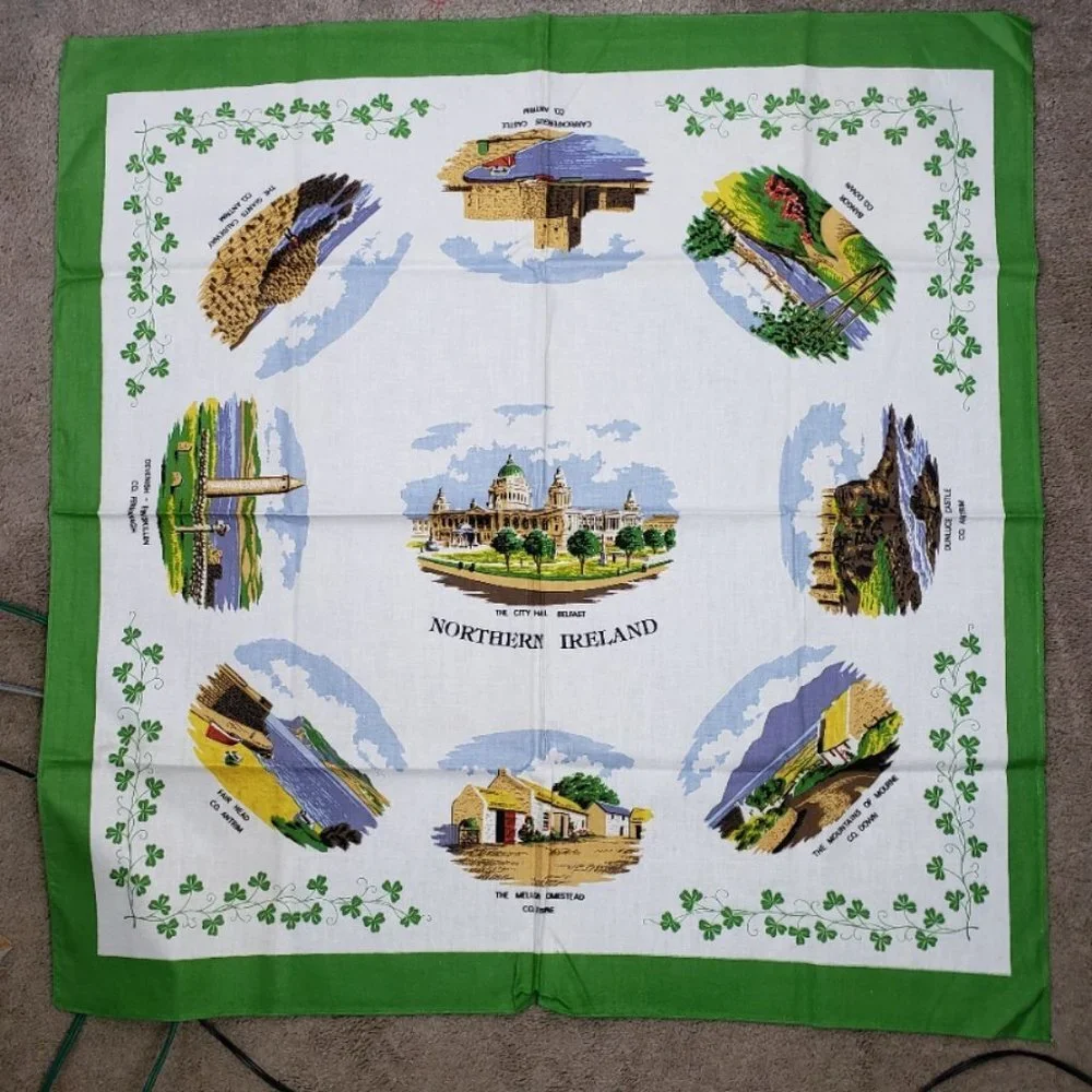 Northern Ireland Large Linen Towel